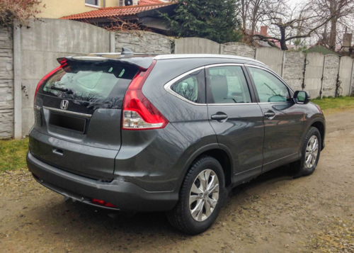 Спойлер козирок задніх дверей Honda CR-V 2013-ABS пластик під фарбування