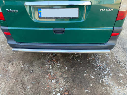 Задня дуга AK002 (нерж.) для Mercedes Viano 2004-2015 рр