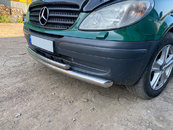 Нижня Губа ST014 (нерж) , 60/42мм для Mercedes Vito W639 2010-2015
