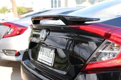 Спойлер багажника Honda Civic 2016-ABS пластик під фарбування