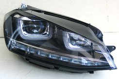 Передні фари тюнінг SY з бегущім вказівником поворотів для Volkswagen Golf 7 2014-2017