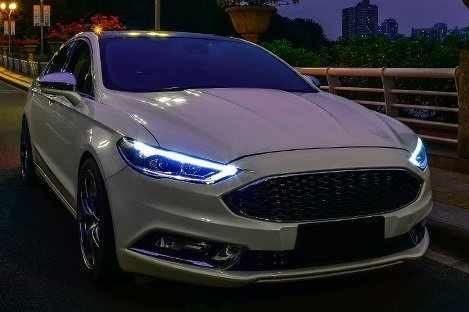 Передні фари Full LED для Ford Mondeo Mk5 / Fusion 2017+