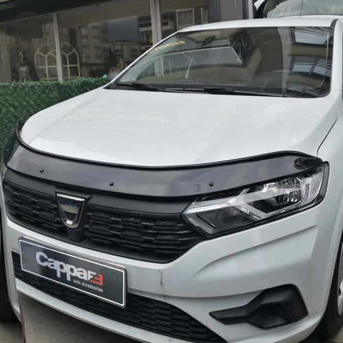 Дефлектор капота (Eurocap) для Dacia Sandero 2021↗ рр.