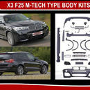 Комплект обвісів (M-Tech) для BMW X3 F-25 2011-2018рр.
