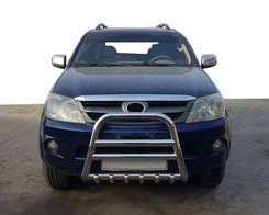 Кенгурятник F12-11 (нерж) для Toyota Fortuner 2006-2015 рр