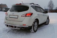 Задня дуга AK (нерж) для Nissan Murano 2008-2014 рр