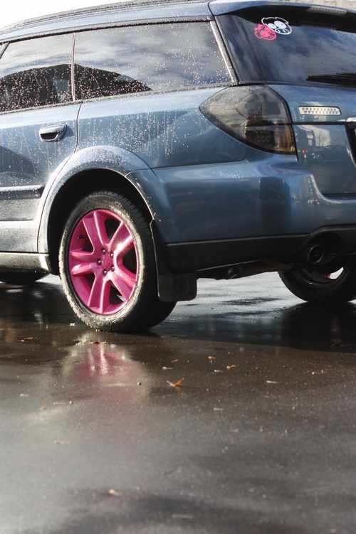 Задні ліхтарі чорні Valenti для Subaru Outback 2005-2009
