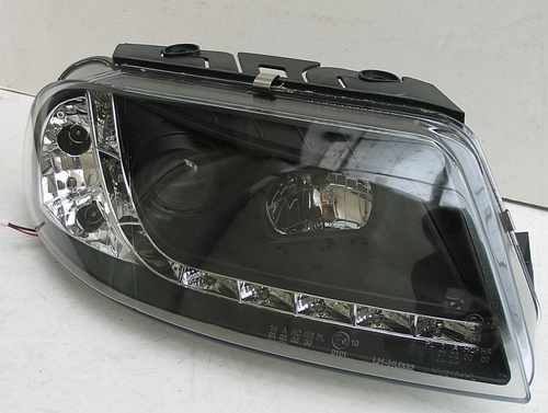 Передні фари чорні для Volkswagen Passat B5