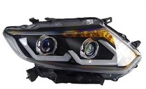 Передні фари с ДХО / DRL healights для Nissan X-trail T32 2014-2017
