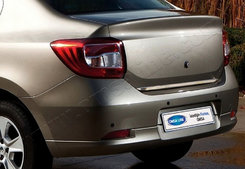 Кромка багажника (нерж.) для Dacia Renault Logan 2013-2018