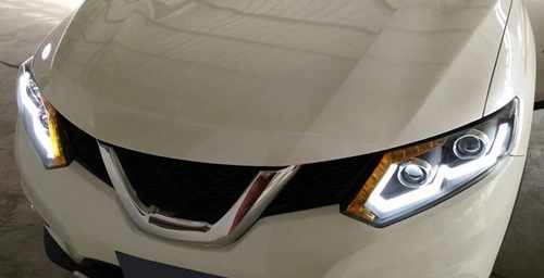 Передні фари с ДХО / DRL healights для Nissan X-trail T32 2014-2017