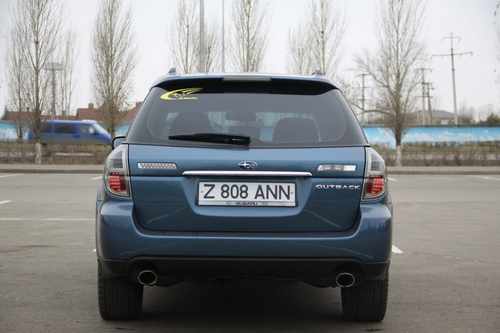 Задні ліхтарі хром Valenti для Subaru Outback 2005-2009