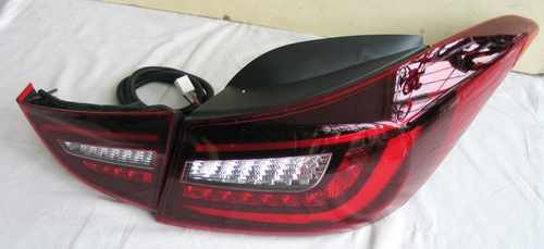 Задні ліхтарі червоні LED стиль YZ для Hyundai Elantra MD 2011-2015