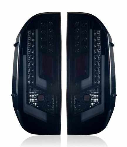 Задні ліхтарі LED чорні WJ1 для Toyota Tundra 2014