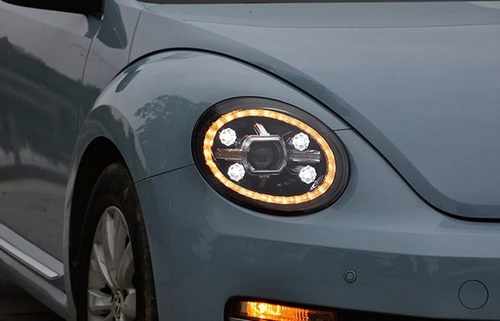 Передні фари з DRL Diamond LED для Volkswagen New Beetle 2013+