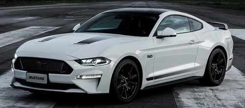 Передні фари чорні Full LED для Ford Mustang GT 2018+