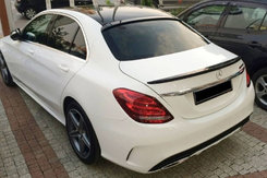 Спойлер OmsaLine (під фарбування) для Mercedes C-сlass W205 2014-2021рр.