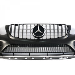 Передній бампер AMG на Mercedes GLC-Class X253 2015-2019 рік