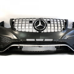 Передній бампер на Mercedes GLS-Class X166 2015-2019 рік (в стилі GLS63 AMG)