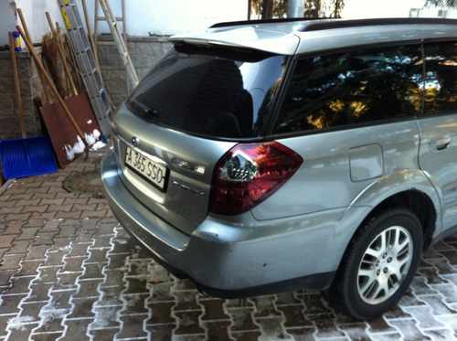 Задні ліхтарі червоні Valenti для Subaru Outback 2005-2009