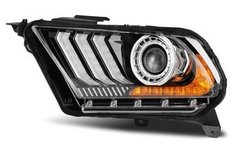 Передні фари чорні для Ford Mustang Mk5 2010-2015