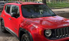 Рейлинги Skyport (черный мат) для Jeep Renegade