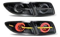Задні ліхтарі тюнінг LED хром для Mazda 6 GG 2003-2007