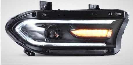 Передні фари тюнінг стиль YZ1 для Dodge Charger 2015