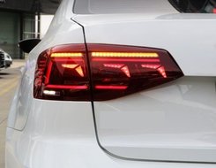 Задні ліхтарі LED червоні стиль 2020 для Volkswagen Jetta Mk6 2015-2017