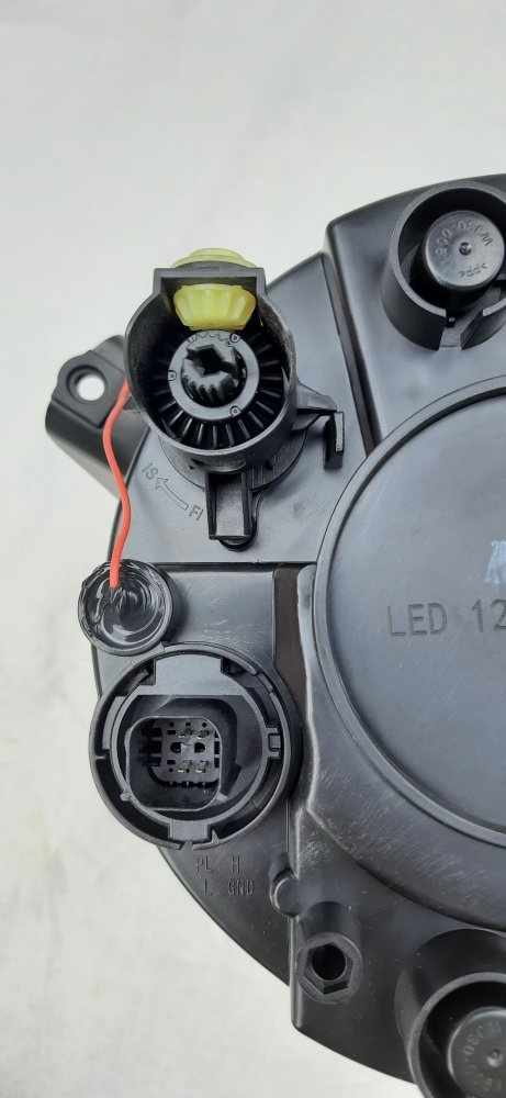 Передні фари Bi-LED чорні для Jeep Wrangler JL 2018