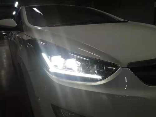 Передні фари FULL LED тюнінг ZH для Hyundai Elantra MD 2012