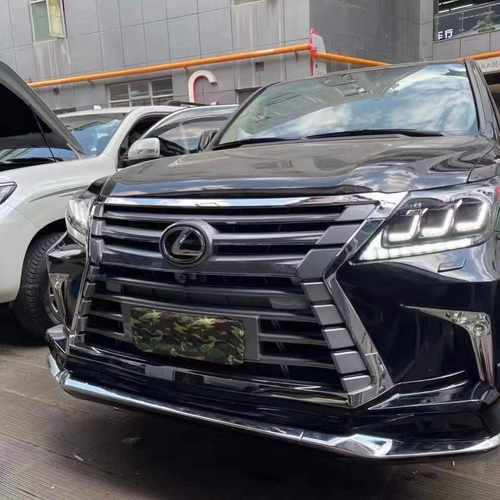 Передні фари Full LED чорні ZH для Lexus LX570 2012-2015