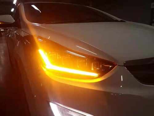 Передні фари FULL LED тюнінг ZH для Hyundai Elantra MD 2012
