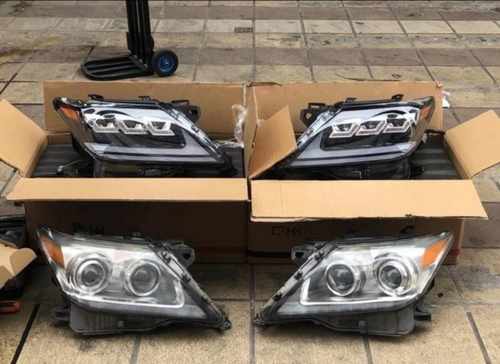 Передні фари Full LED чорні ZH для Lexus LX570 2012-2015