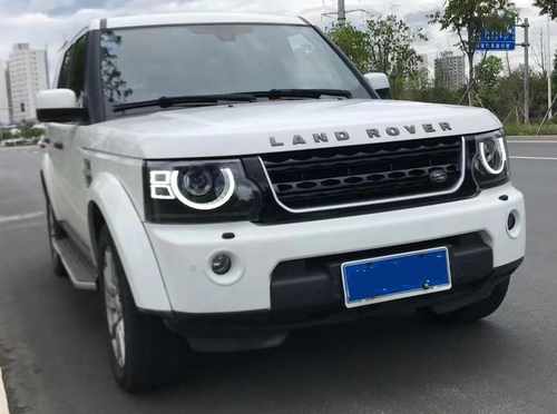 Передні фари Full LED чорні стиль Defender ZH для Land Rover Discovery 4 2009