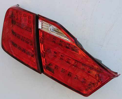 Задні ліхтарі LED червоні V1 для Toyota Сamry V50 2011-2013