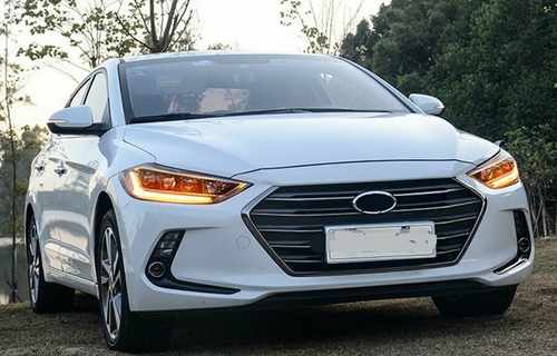 Передні фари FULL LED тюнінг ZH для Hyundai Elantra AD 2016