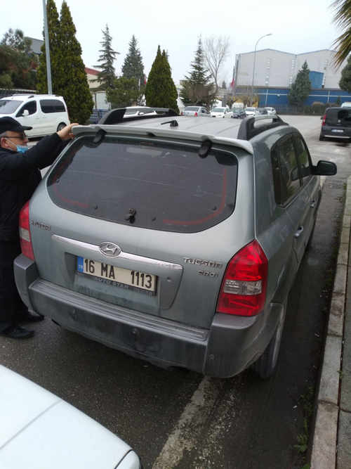 Спойлер Meliset (під фарбування) для Hyundai Tucson JM 2004-2024 рр