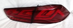 Задні ліхтарі червоні стиль CP для Mitsubishi Lancer X
