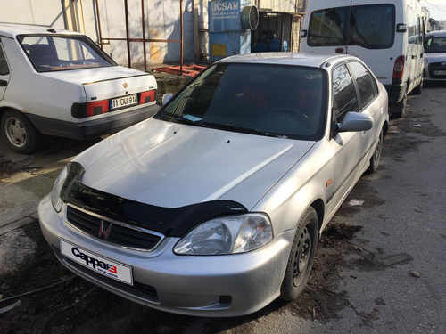 Дефлектор капоту (EuroCap) для Honda Civic 1995-2001 рр.