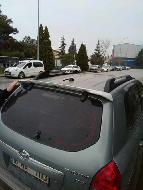 Спойлер Meliset (під фарбування) для Hyundai Tucson JM 2004-2024 рр