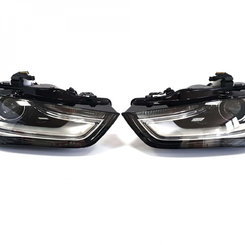 Передні фари Bi-Xenon на Audi A4 B8 2011-2015 року
