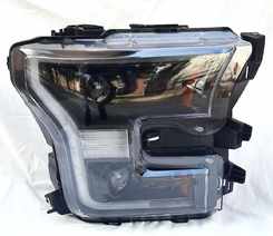 Передние фары Full LED черные ZH для Ford F150 Mk13 2015-2017