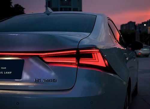 Задні ліхтарі LED чорні CP для Lexus IS250 2013-2018
