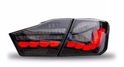 Задні ліхтарі LED чорні стиль OLED CP для Toyota Сamry V50 2011-2013