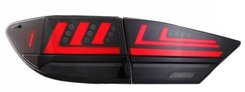 Задні ліхтарі LED чорні ZW для Lexus ES250 2013-2018