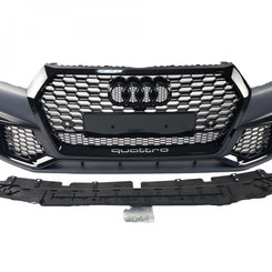 Передній бампер у стилі RS на Audi Q5 80A 2016-2020 рік ( Під дистроник )