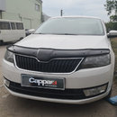 Дефлектор капота (EuroCap) для Skoda Rapid 2012↗ мм.