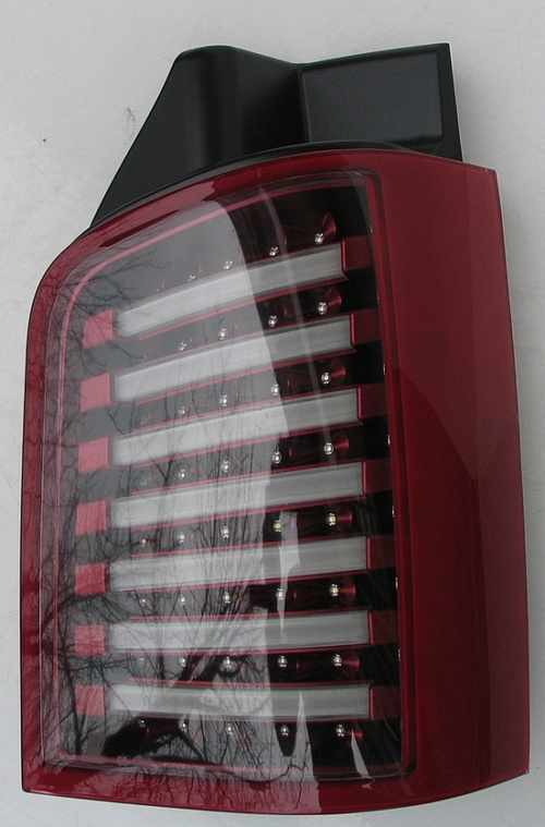 Задні ліхтарі червоні LED tube для Volkswagen T5 2003-2015
