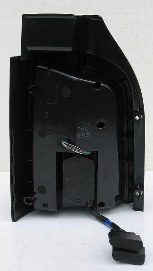 Задні ліхтарі чорні LED tube для Volkswagen T5 2003-2015